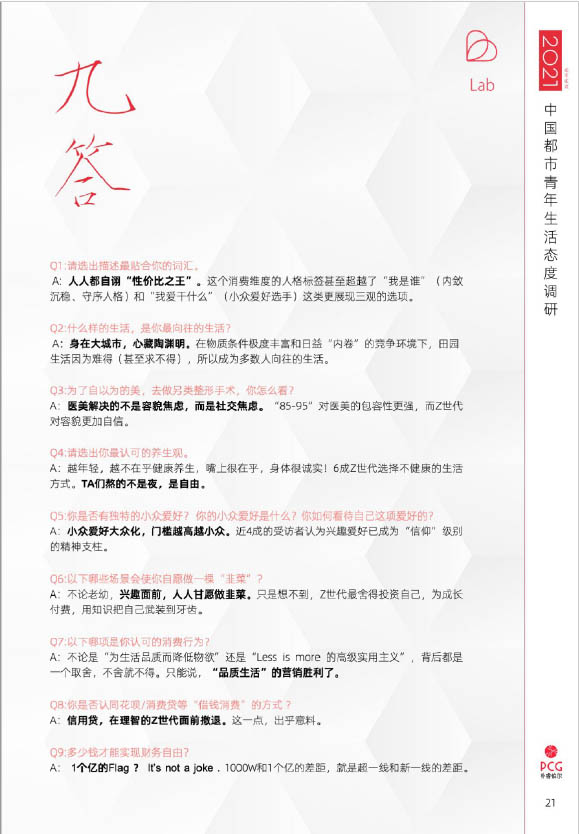 2021年中国都市青年生活态度调查(图21)